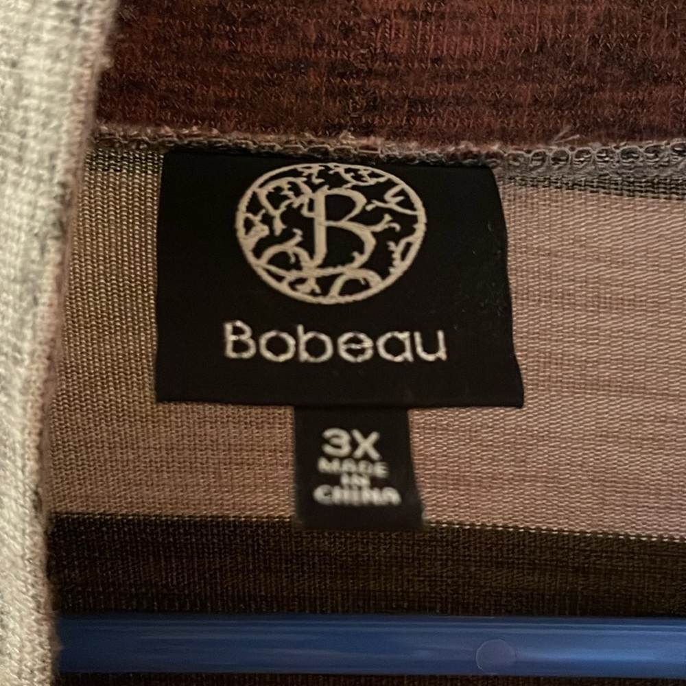 Striped cardigan with pockets - Picture 2 of 4